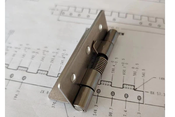 2mm2 Inch Easy To Install Spring Hinge
