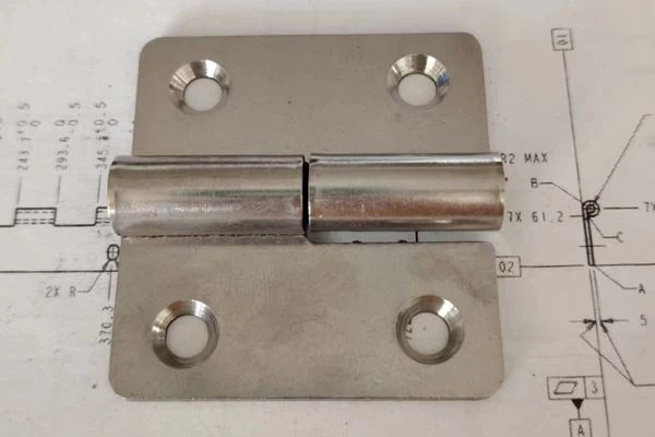 Anti-vibration Adjustable Butterfly Hinge