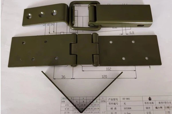 Easy-to-install Spray-on Hinges