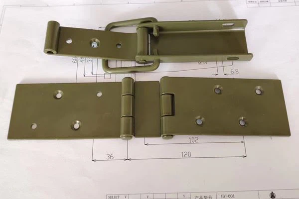 Easy-to-install Spray-on Hinges