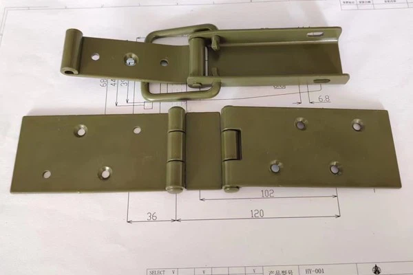 Easy-to-install Spray-on Hinges