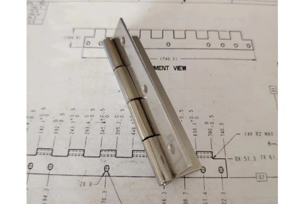 Firm And Reliable Screw-on Hinge