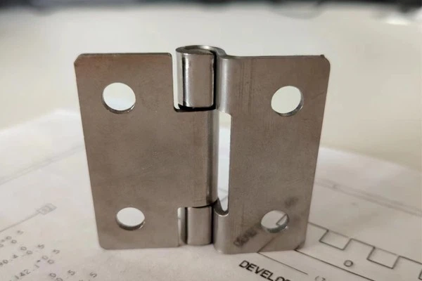 Polished 180 Degree Hinge