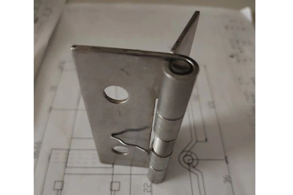 Titanium Alloy Rhenium-plated Spring Hinges, High-end Coating Technology, Used in Cutting-edge Technology Equipment Cabinets