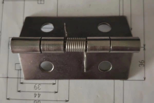Titanium Alloy Rhenium-plated Spring Hinges, High-end Coating Technology, Used in Cutting-edge Technology Equipment Cabinets