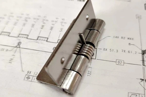 Zinc-aluminum Coated Heavy Duty Spring Hinge