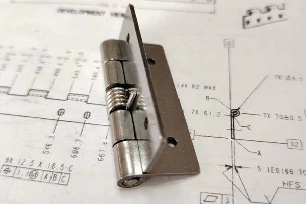 Zinc-aluminum Coated Heavy Duty Spring Hinge