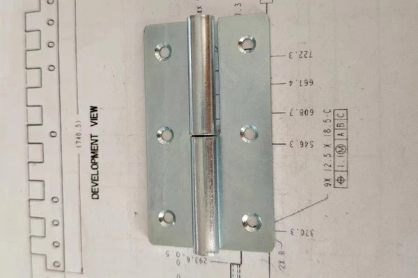 Zinc-aluminum Coated Light Torque Hinge